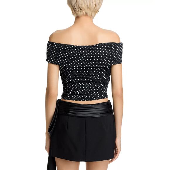 ALICE + OLIVIA Isadola Off-the-Shoulder Top - Picture 8 of 13